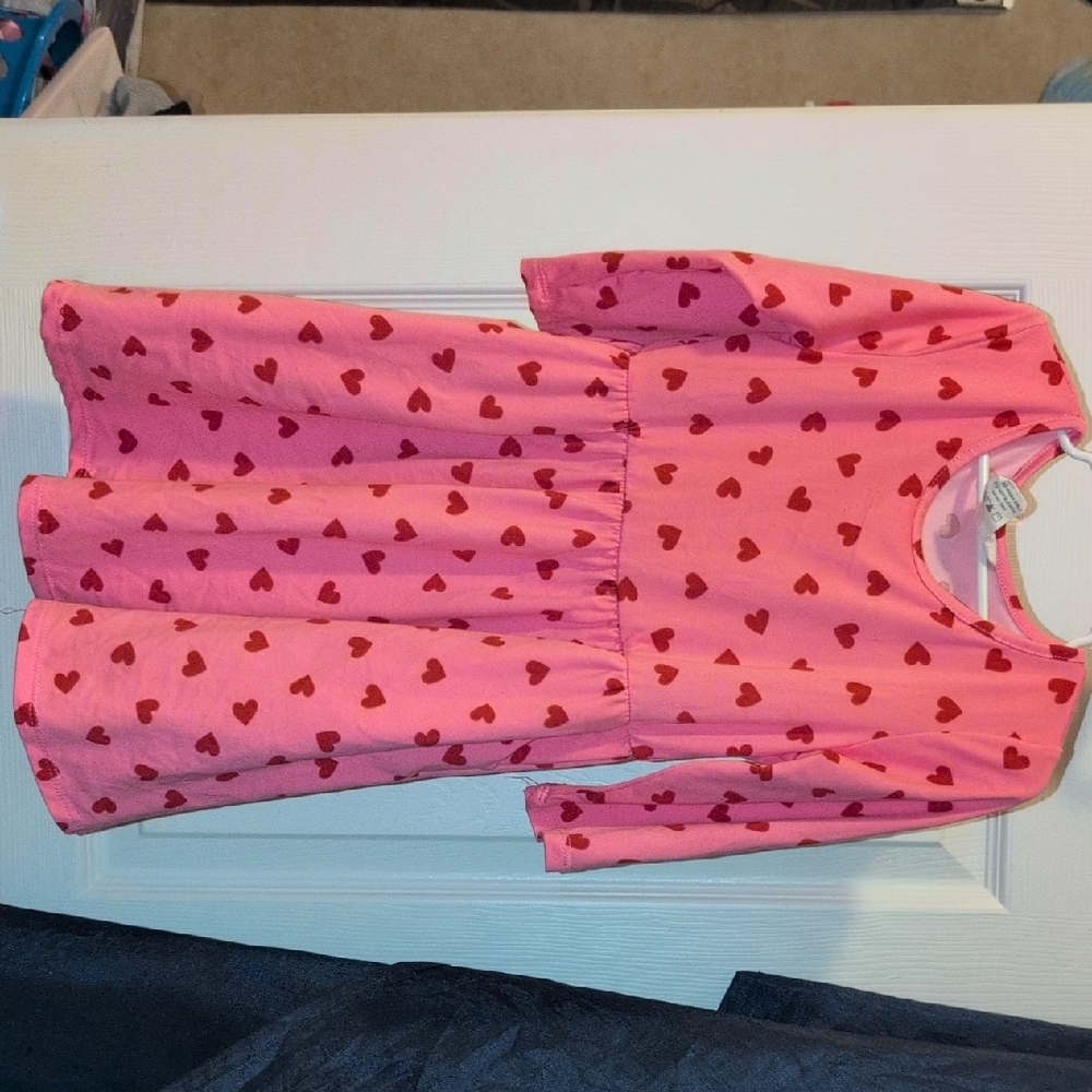 Pink and red Heart Dress. Perfect For Party Or Play. Like New